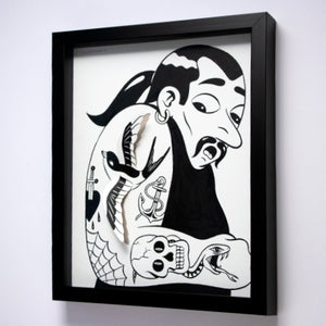Various drawings for the Chart Art Fair (V1 Gallery)