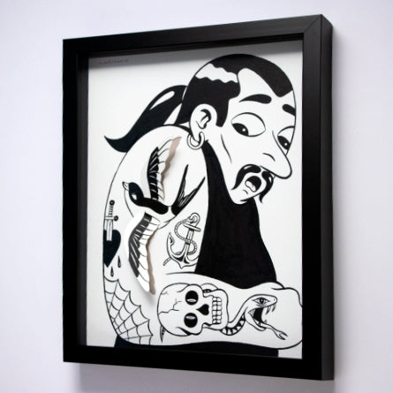Various drawings for the Chart Art Fair (V1 Gallery)