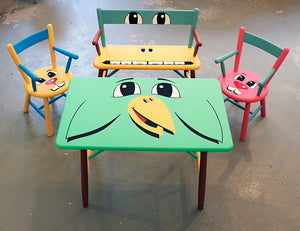 Hand painted furniture for Irma, Denmark