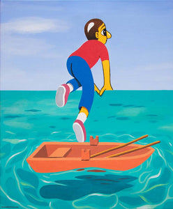 'New Horizons' Opening September 19th. Solo show at Charlotte Fogh Gallery in Aarhus. Denmark. New paintings and murals. Please contact the gallery for price list. On view till November 1st. Free Entry.