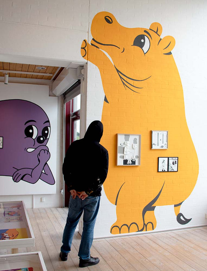 'Off Line' Solo show at Teckningsmuseet in Laholm, Sweden