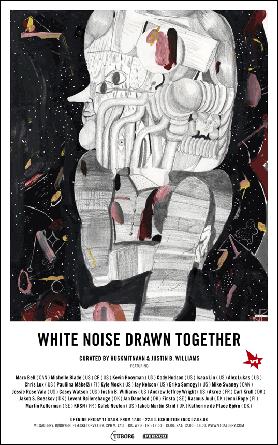White noise drawn together.