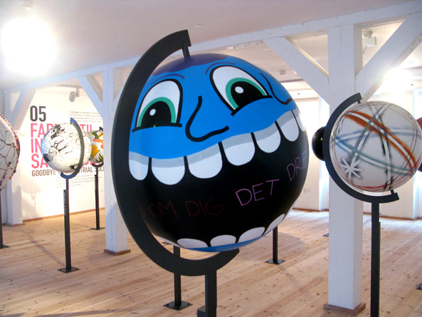 Globe for The National Museum.