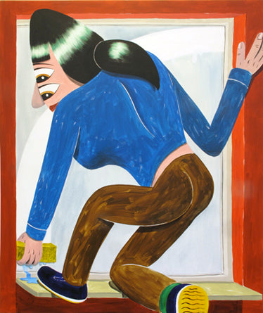 Different drawings and paintings.