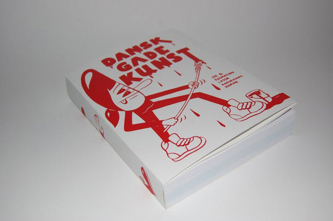Cover for the book Dansk Gadekunst.