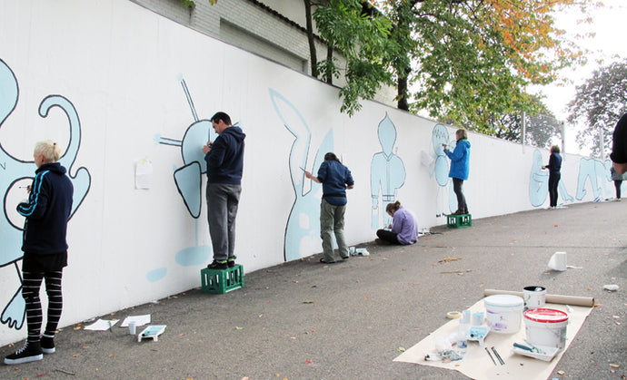 Workshop at Kofoeds Skole in Copenhagen.