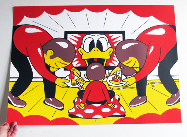 3 Silkscreen prints.