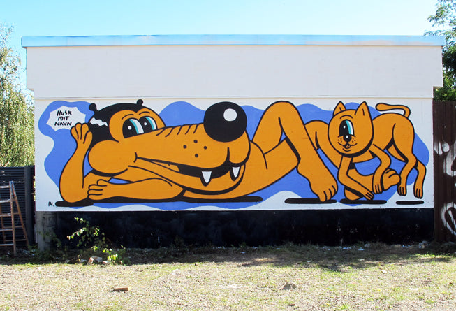 Mural at Kofoed Skole.