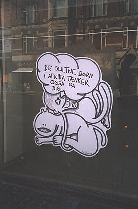 The starving children in Africa are also thinking about you.