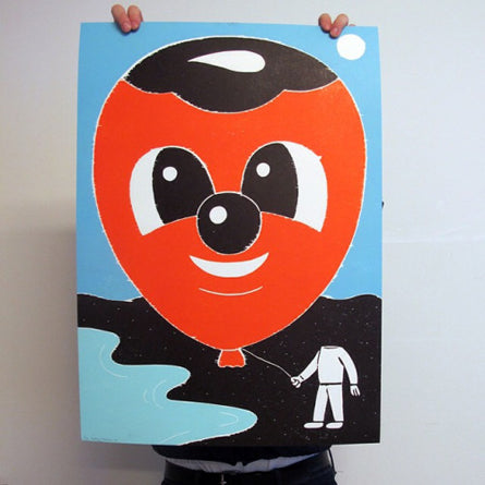 11 wood cuts and silk screen prints.