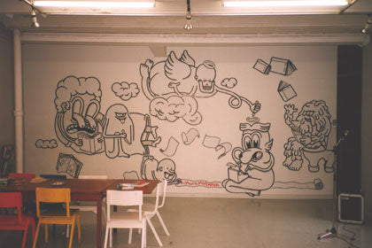 Poster wall (Ovengaden)