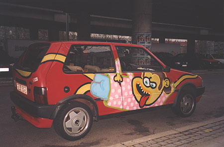 The Dottie spot car.