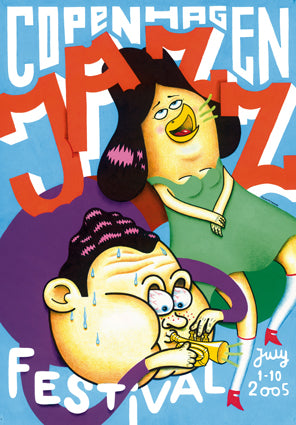 Copenhagen Jazz Festival poster.