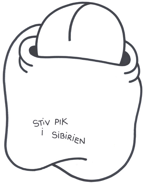 9 drawings, Danish text.