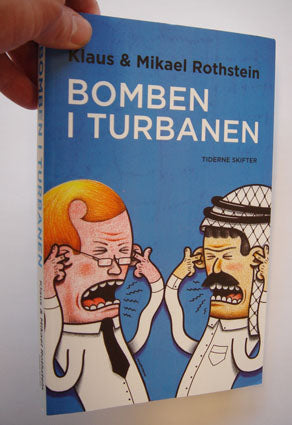 "Bomben i turbanen" (Book cover)