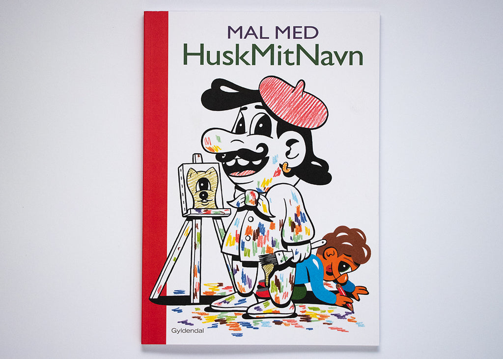 Mal Med HuskMitNavn (Colouring book)