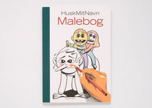 HuskMitNavn Malebog (Colouring book)